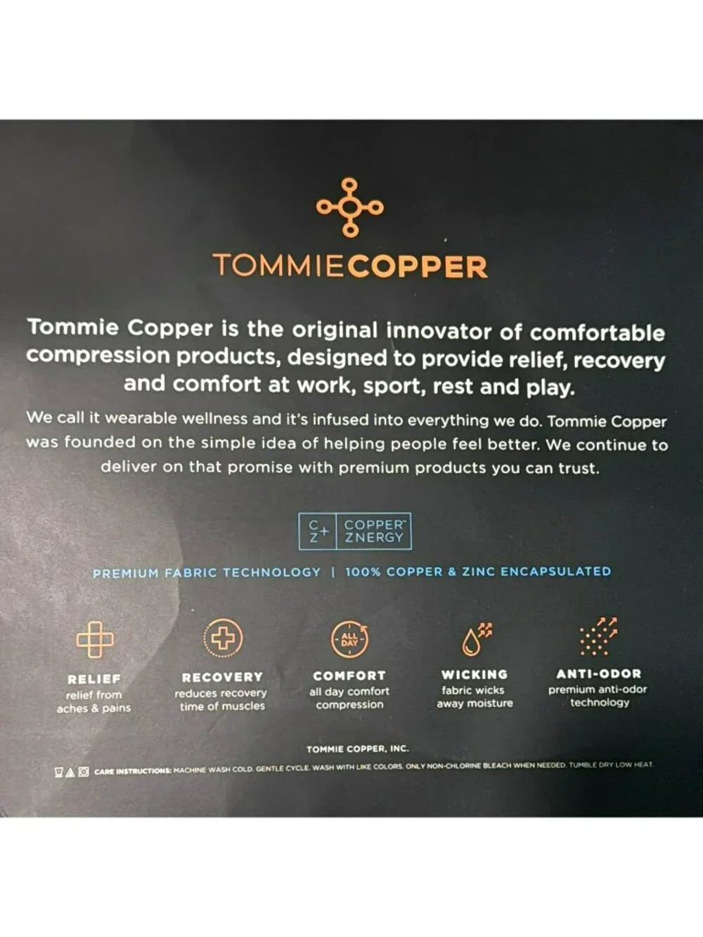 8 pairs of Compression Ankle Socks Tommie Copper Anti Odor New Large